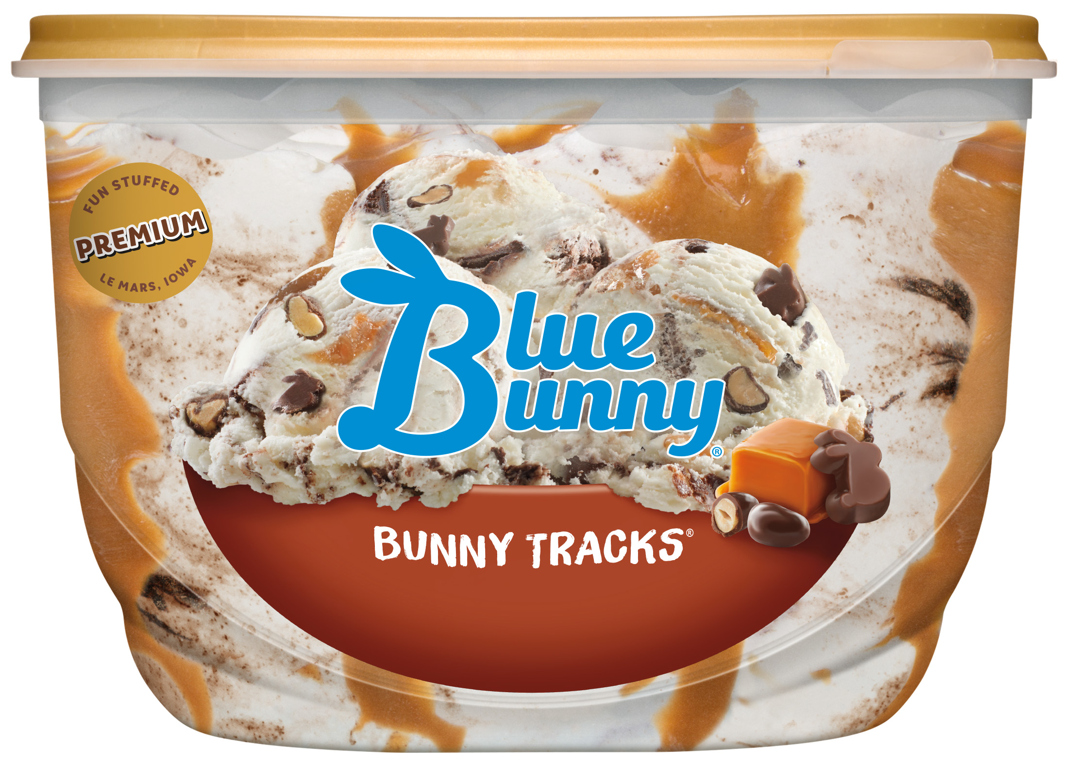 Order Blue Bunny Bunny Tracks® , 46Z food online from Huck store, Alton on bringmethat.com