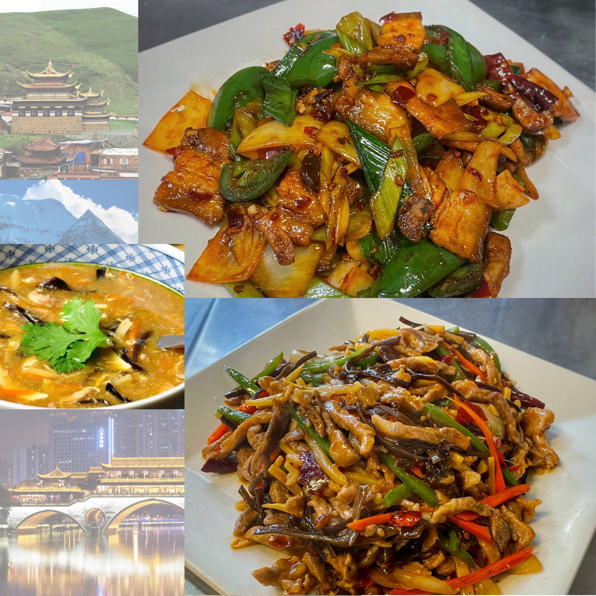 Order The Sichuan Adventure (Serves 3-4) food online from Lotus 8 store, Folsom on bringmethat.com