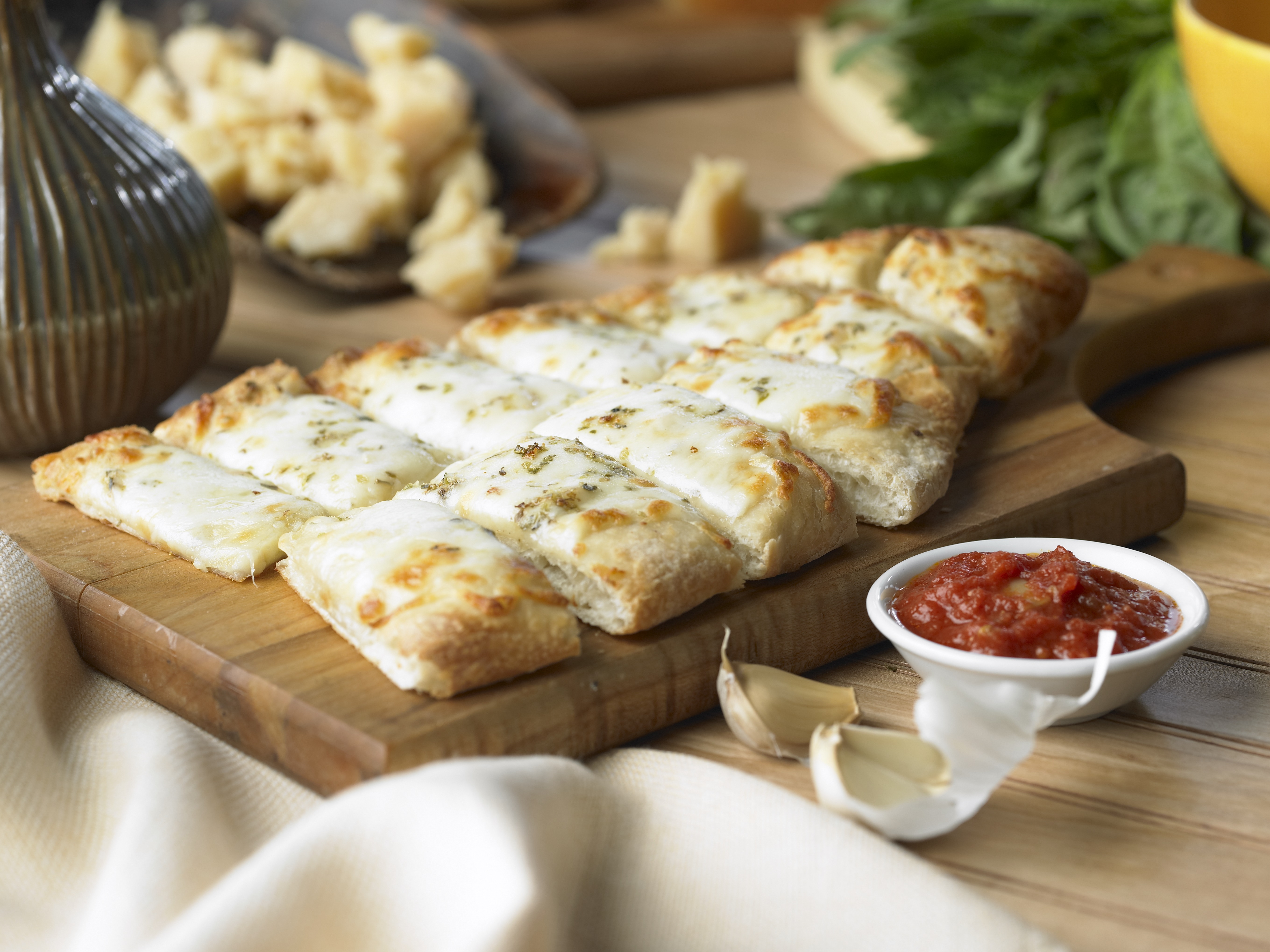 Order Cheese Bread Stix with Marinara food online from Johnny's New York Style Pizza store, Suwanee on bringmethat.com