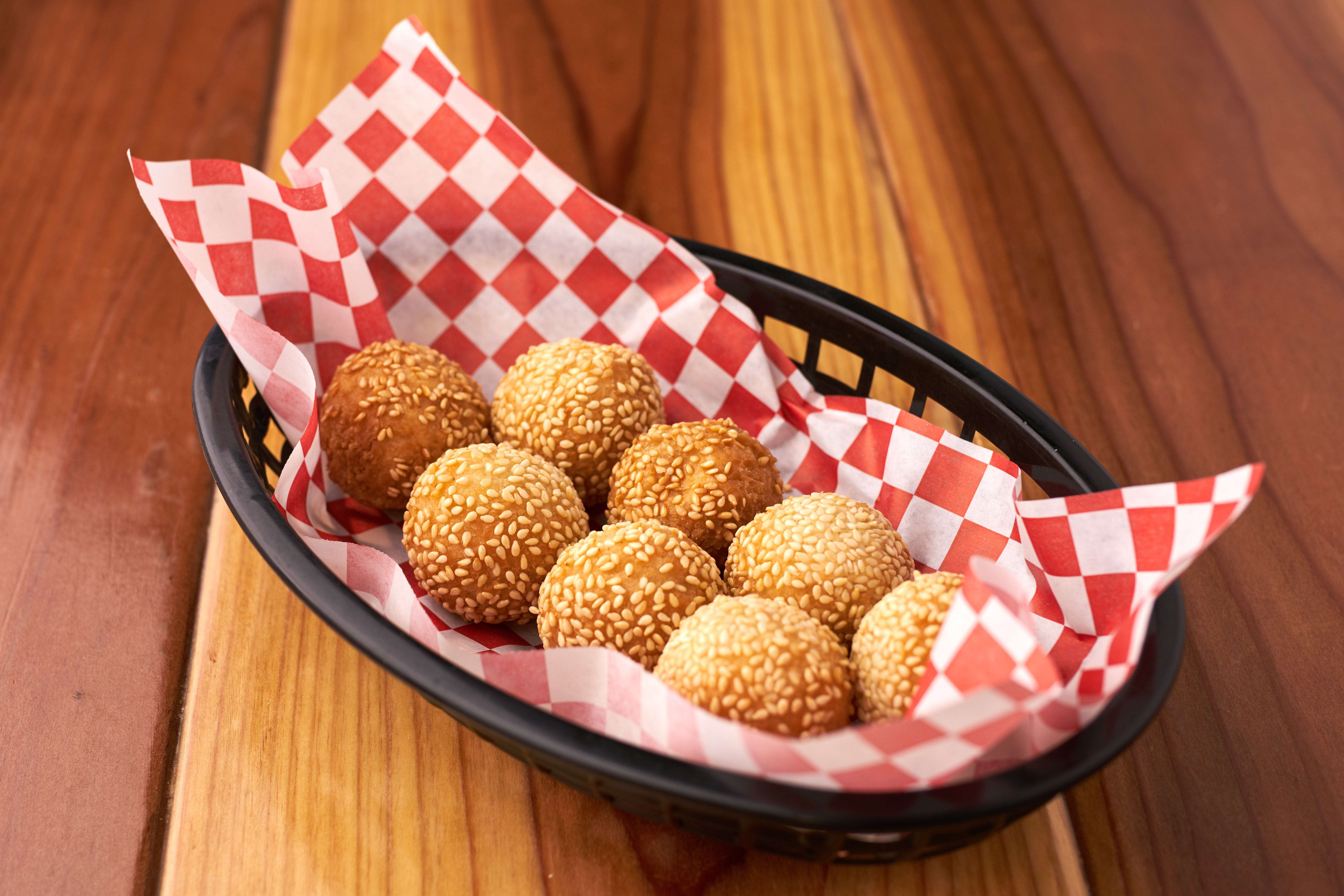 Order 8 Piece Sesame Ball   food online from Lee Sushi store, Sandy on bringmethat.com