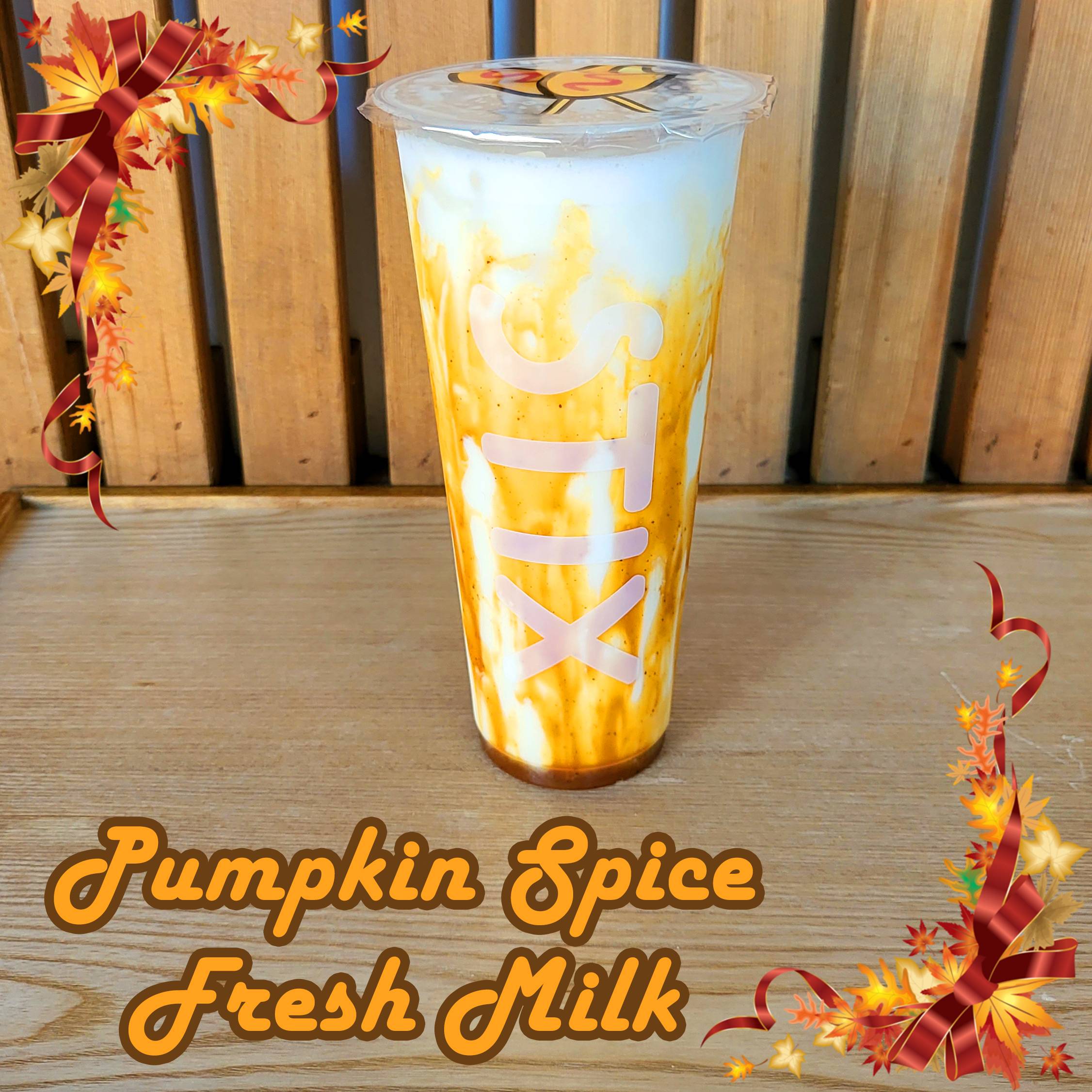 Order Pumpkin Spice Fresh Milk *LIMITED TIME ONLY* food online from Stix store, Burlingame on bringmethat.com