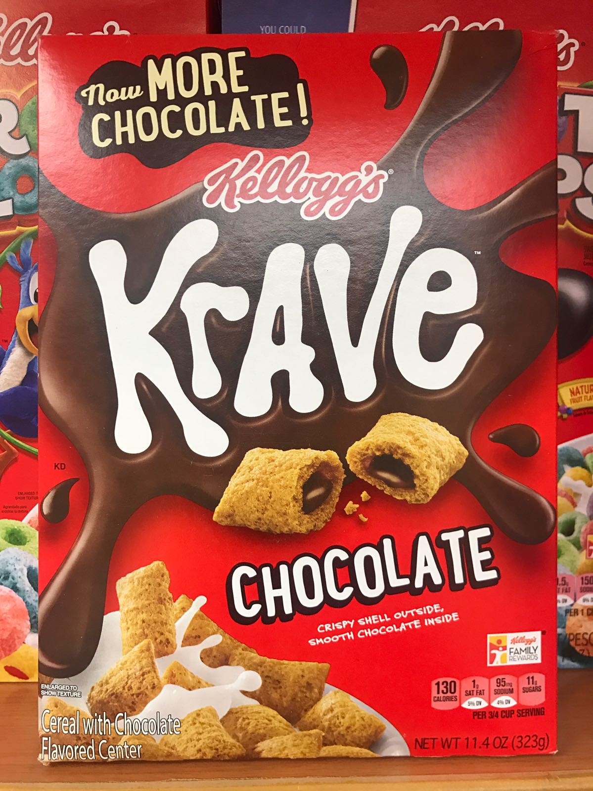 Order Kellogg's krave chocolate  (grocery) food online from Crescent Gourmet store, Astoria on bringmethat.com