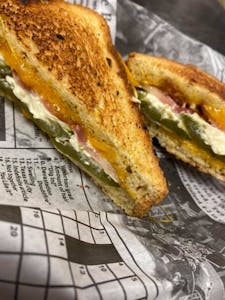 Order Jalapeno Popper Grilled Cheese food online from The Press store, Hays on bringmethat.com