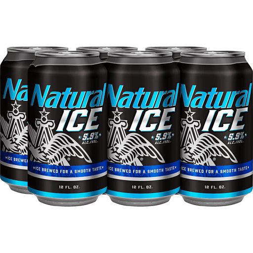 Order NATURAL ICE 6 PACK 12 FL OZ. CANS food online from Quik Food Mart store, Avondale on bringmethat.com