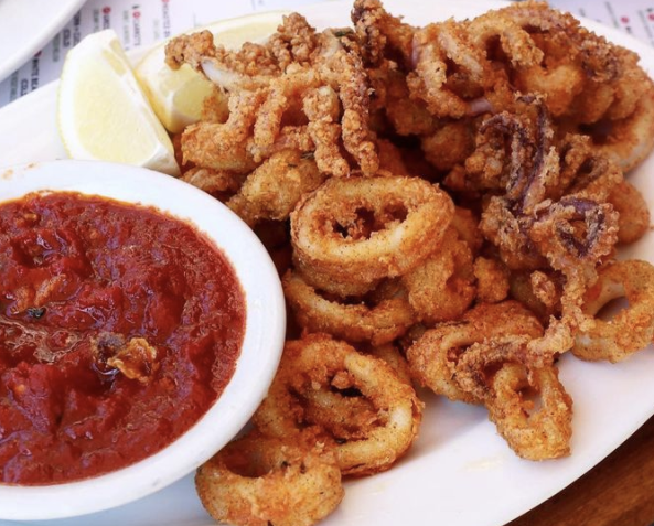 Order Crispy Calamari food online from The Meatball Shop - Hell's Kitchen store, New York on bringmethat.com
