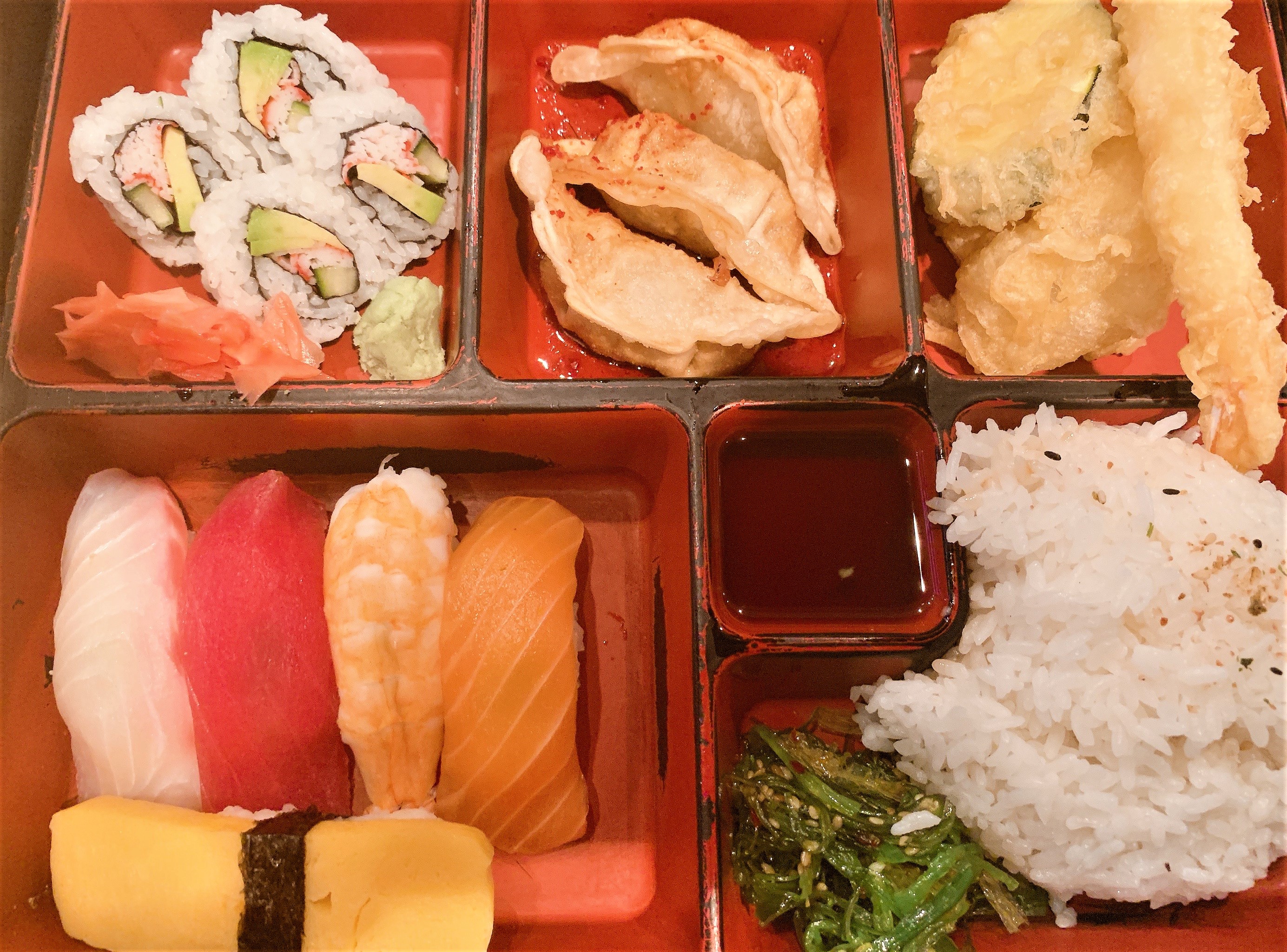 Order BD7. Sushi Box food online from Biwako Sushi store, Saline on bringmethat.com