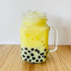 Order Pineapple Bubble Tea food online from Cafe Brio store, Hillsborough on bringmethat.com