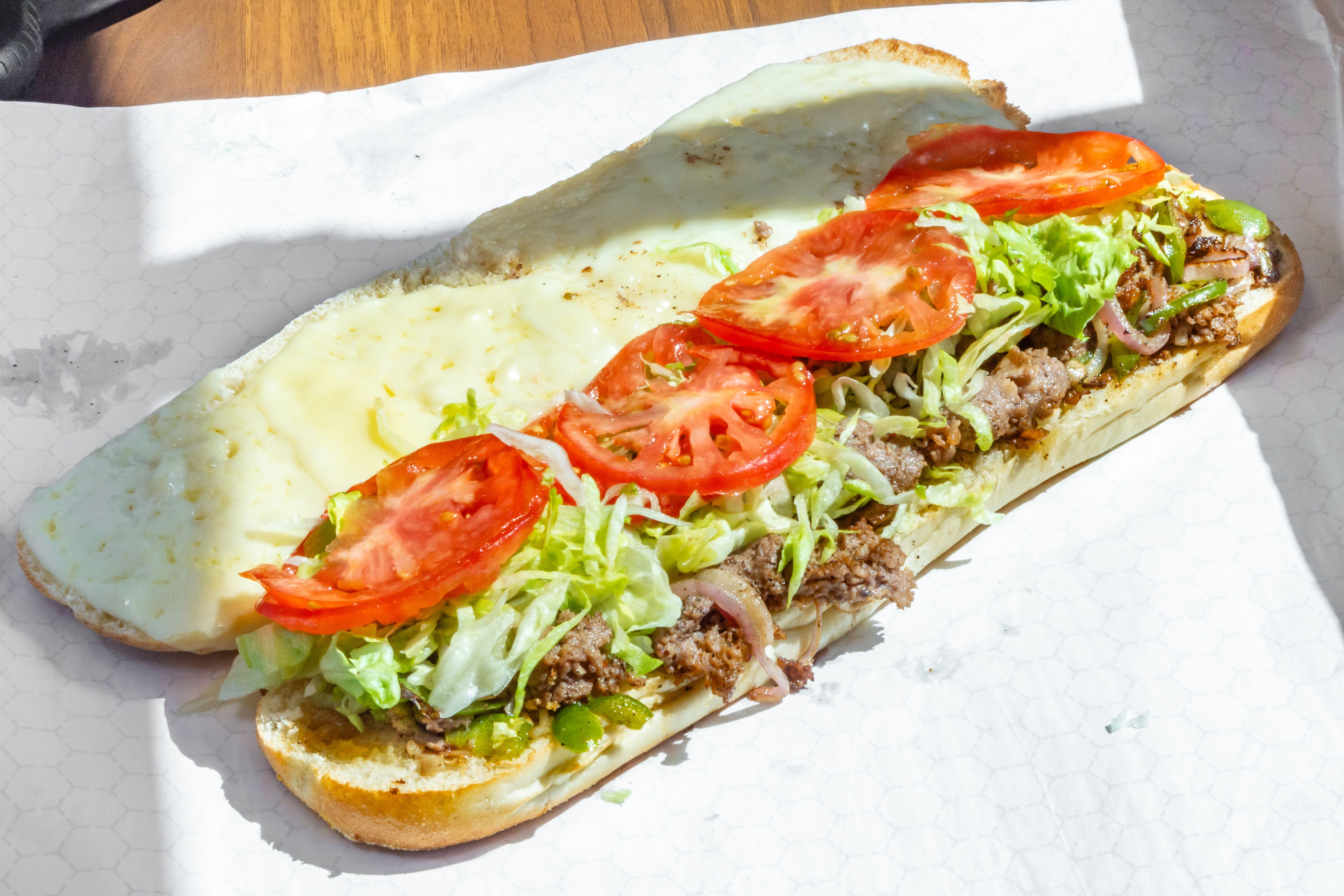 Order Steak Hoagie - Whole 16" food online from Pizza On Main store, Washington on bringmethat.com