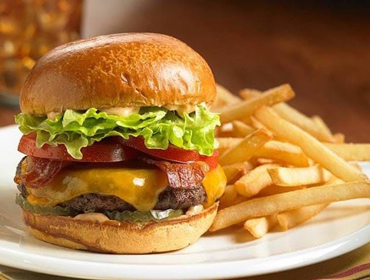 Order My Way Angus Beef Burger - Burger food online from My Place Bar & Grill store, Mchenry on bringmethat.com