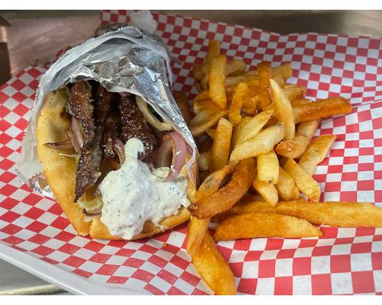 Order Beef or Lamb Gyro food online from Pie 314 store, Richmond on bringmethat.com