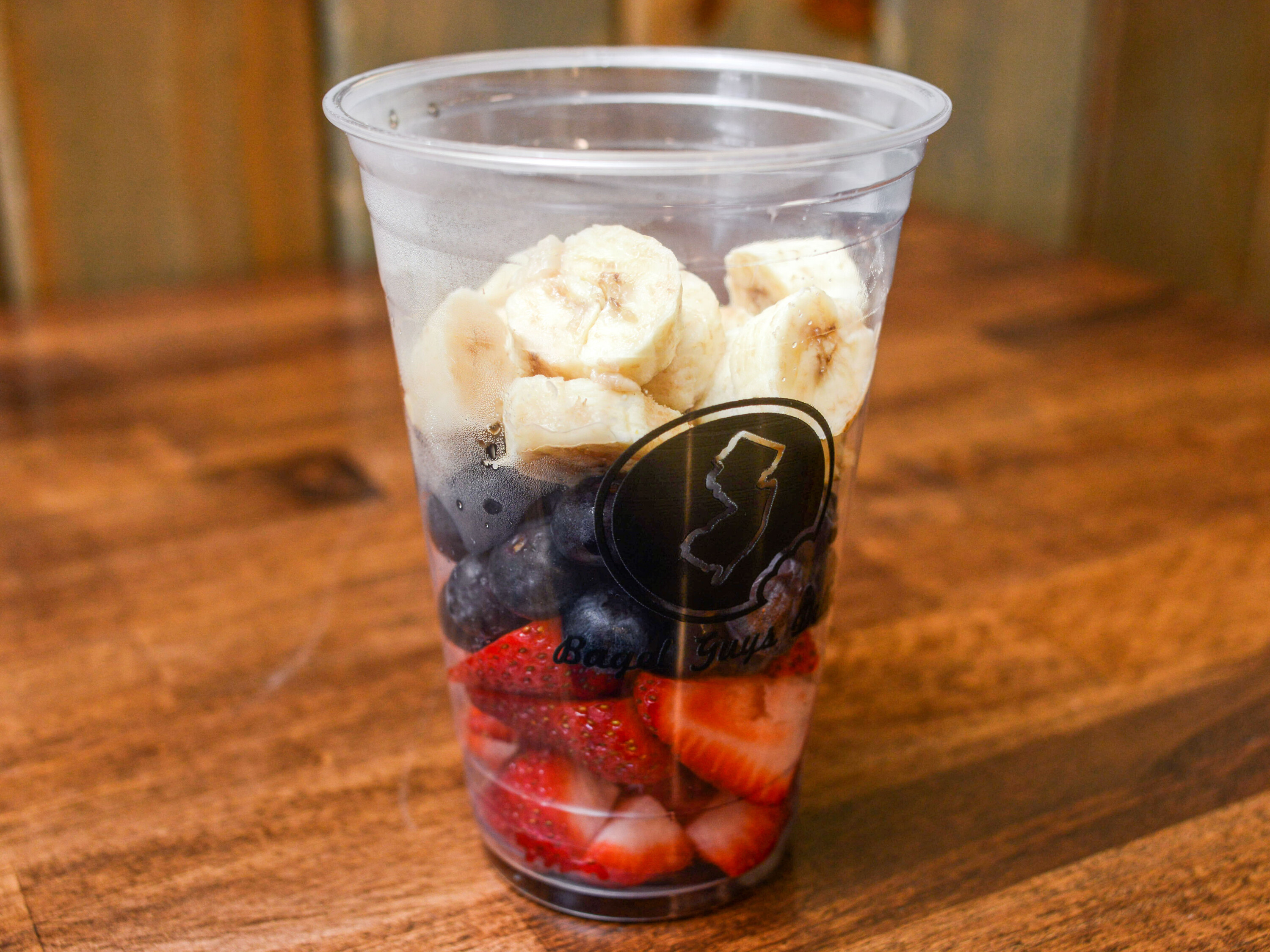 Order Fresh Fruit Cup food online from Bagel Guys Deli store, Long Branch on bringmethat.com