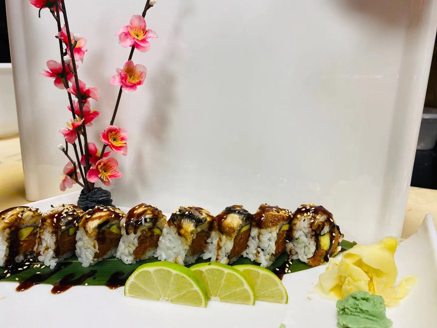 Order S19. Godzilla Roll food online from Asian Cuisine & Sushi Bar store, Salt Lake City on bringmethat.com