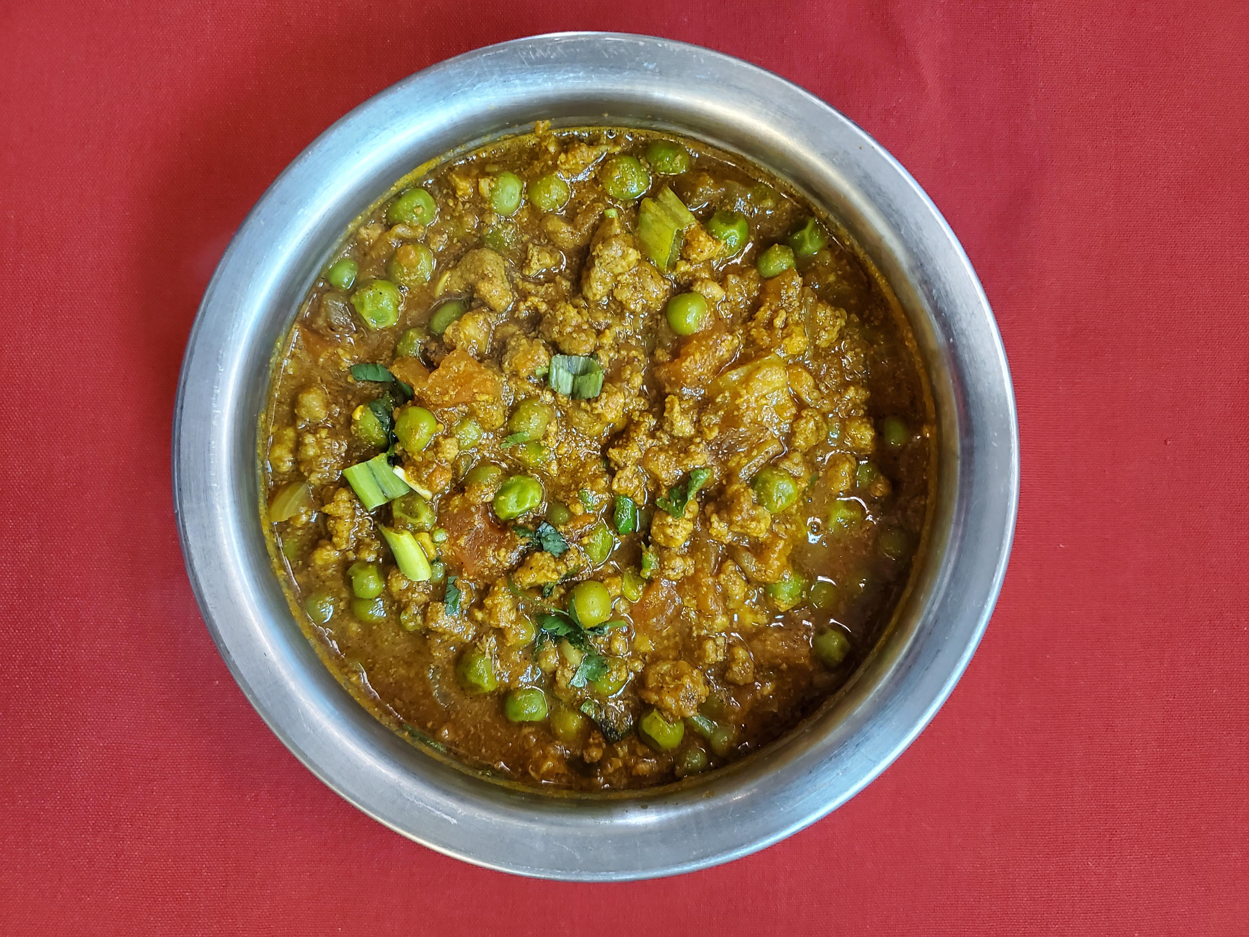 Order Keema Mutter food online from Himalayan Restaurant store, Niles on bringmethat.com