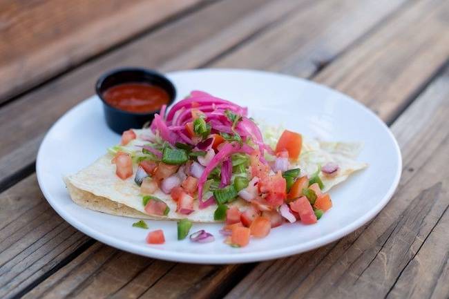 Order Cheese Quesadilla food online from Tacos & Mas store, Tempe on bringmethat.com