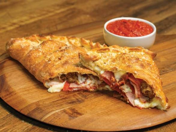 Order All Meat Calzone food online from Marco Pizza store, Houston on bringmethat.com