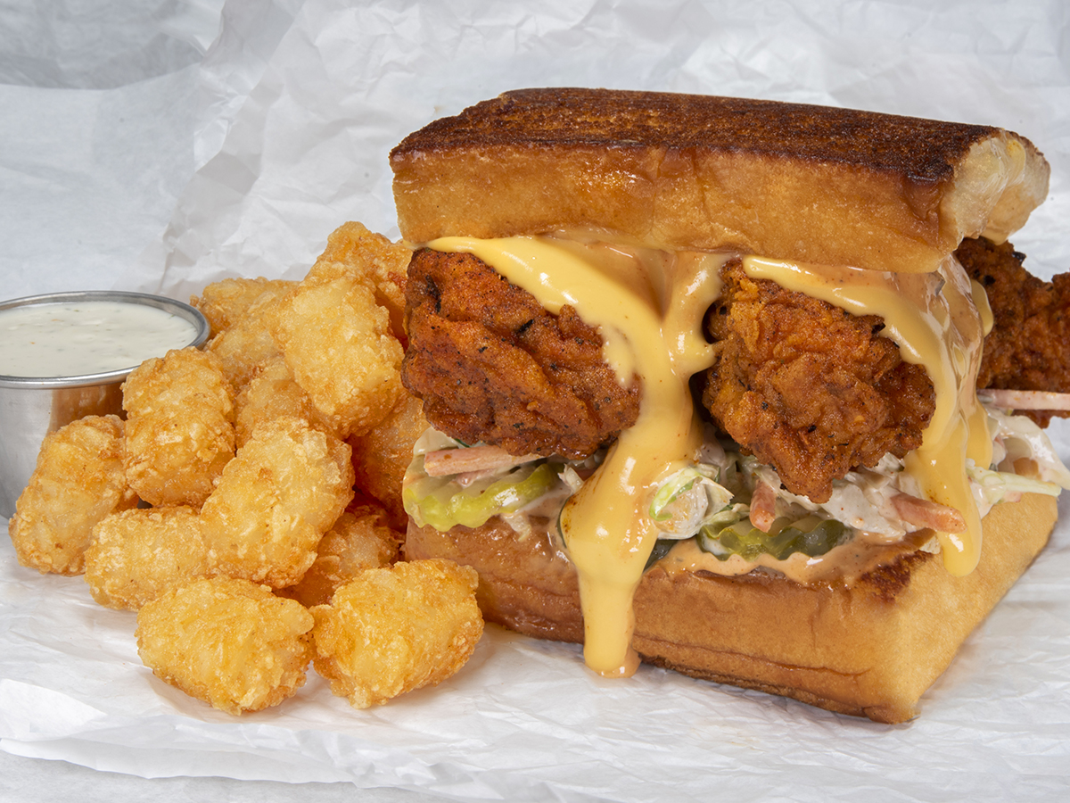 Order The Cheesy Chick Combo food online from Bad Mutha Clucka store, Alhambra on bringmethat.com