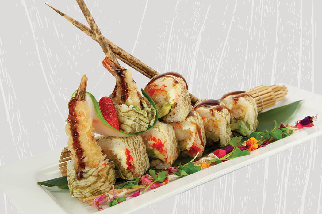 Order Fantasy Roll food online from Kumo Sushi Hibachi & Lounge store, Bay Shore on bringmethat.com