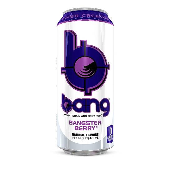 Order Bang Bangster Berry Energy Drink, 16 fl oz food online from Exxon Food Mart store, Port Huron on bringmethat.com