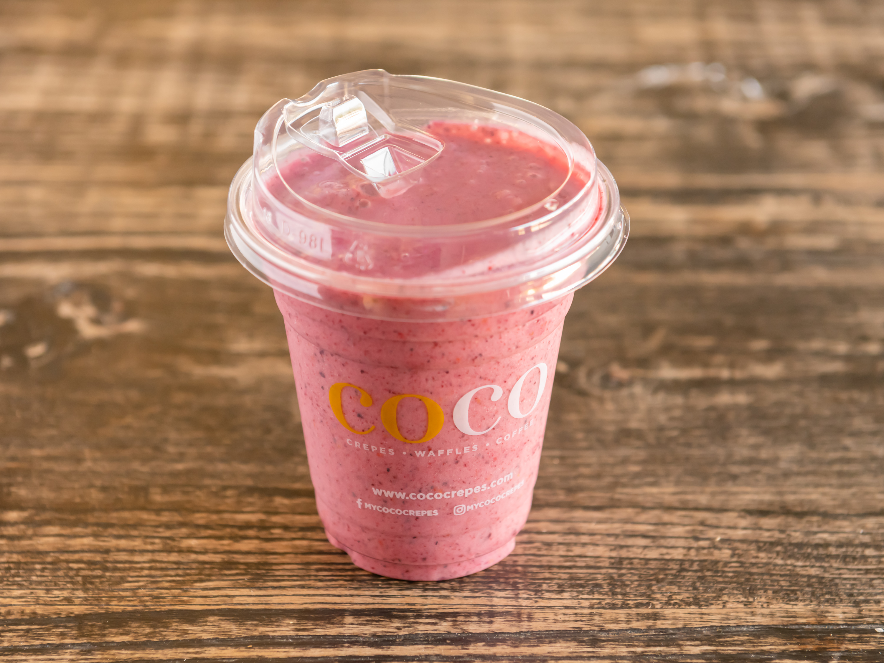 Order Berry Berry Smoothie food online from Coco store, Houston on bringmethat.com