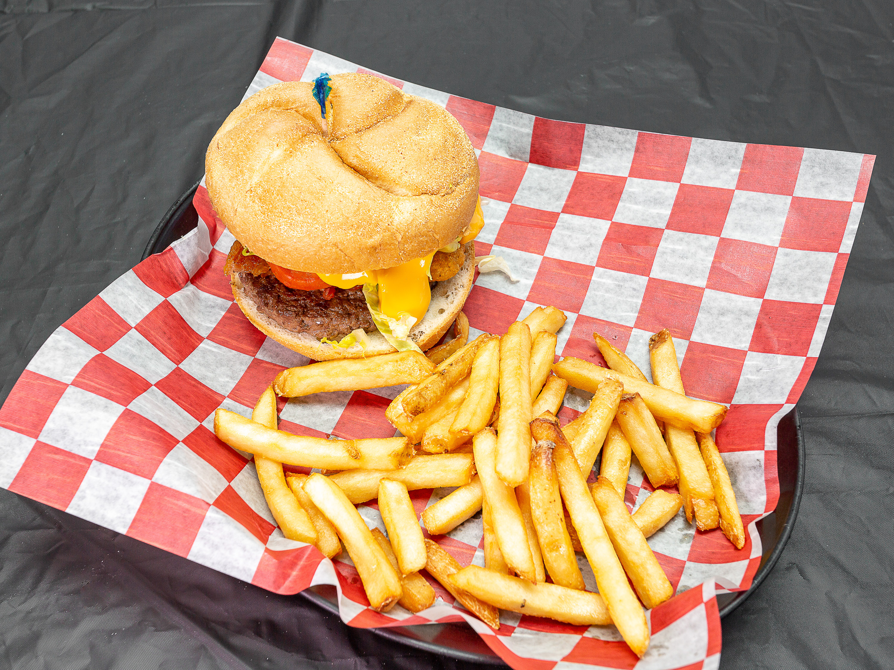 Order California Cheeseburger food online from Jack Slice store, Allentown on bringmethat.com