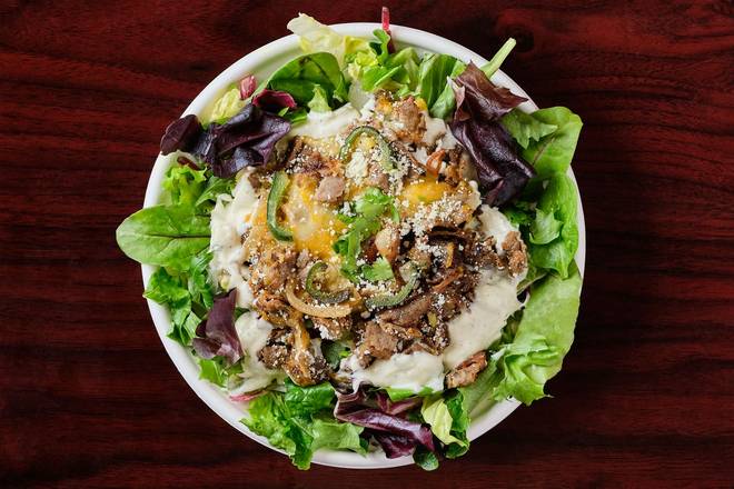 Order Chapel's Cheesesteak Salad food online from Capital Tacos-Land O Lakes store, Land O Lakes on bringmethat.com