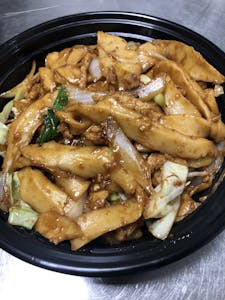Order Chow Mein (Hand Shaven) 各式炒麵 (刀削麵) food online from La Bu La store, Bellevue on bringmethat.com