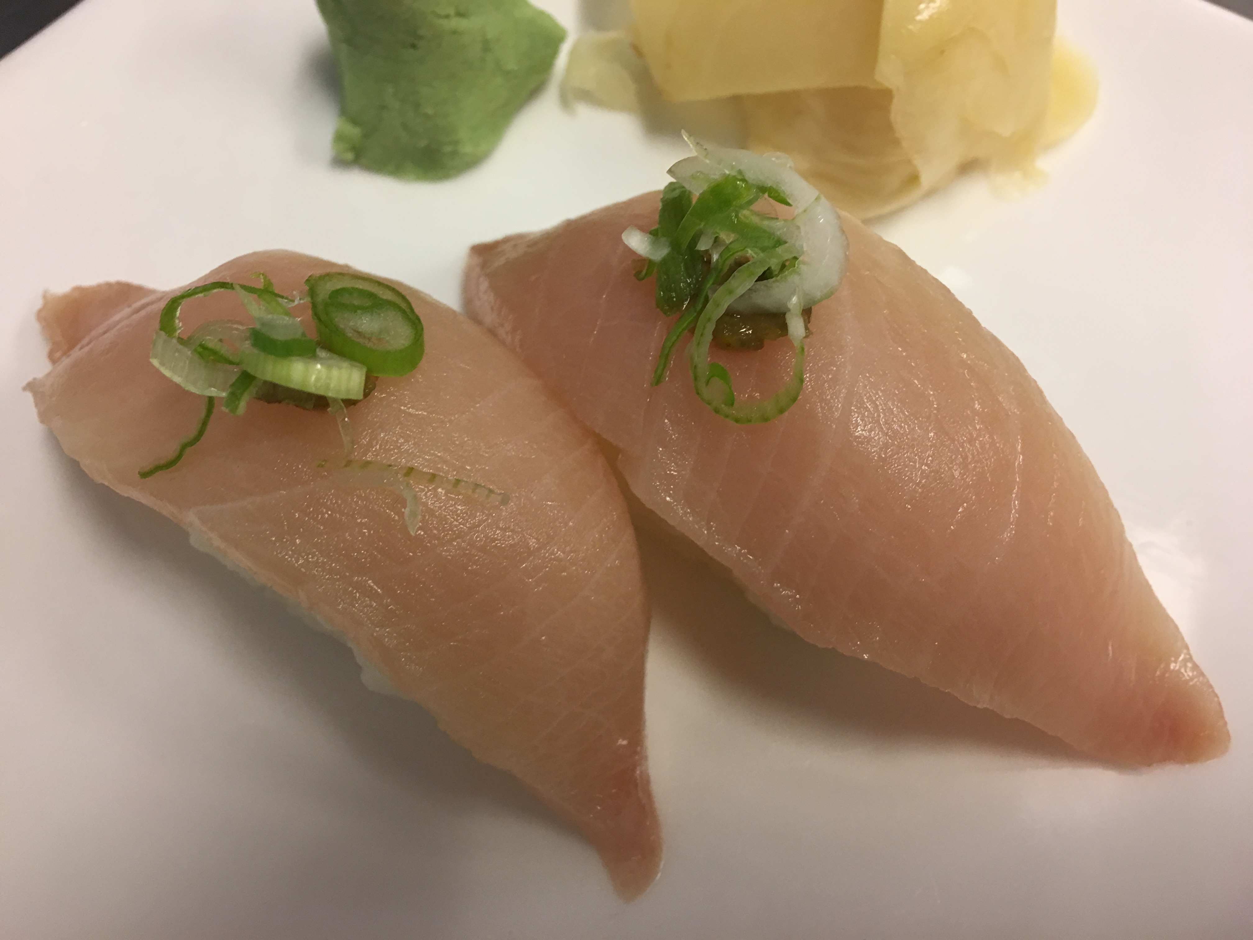 Order Hamachi Nigiri food online from Asakuma Sushi Delivery-Marina Del Rey store, Los Angeles on bringmethat.com