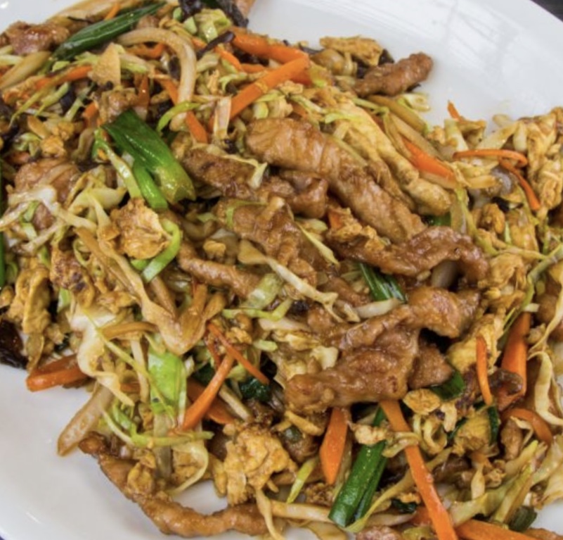 Order Moo Shu Beef food online from Orient House Chinese Restaurant store, Madison on bringmethat.com