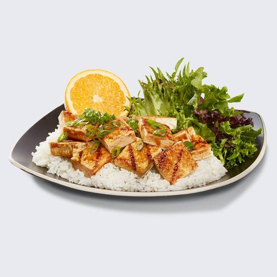 Order Tofu Plate food online from Waba Grill store, Downey on bringmethat.com