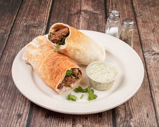 Order Beef Seekh Kabab Sandwich food online from Masala Grill store, Louisville-Jefferson County on bringmethat.com
