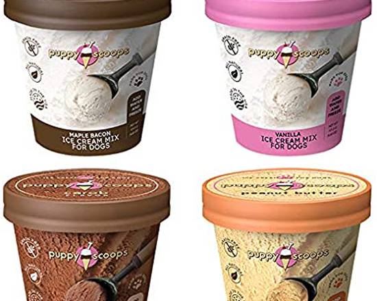 Order Puppy Scoops Ice Cream  (4.65 oz) food online from What The Fluff? Pet Store & More! Llc store, Woodridge on bringmethat.com
