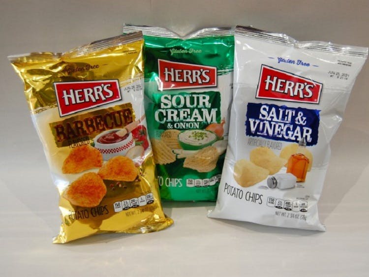 Order Herrs Chips - Small food online from Claymont Steak Shop store, Claymont on bringmethat.com