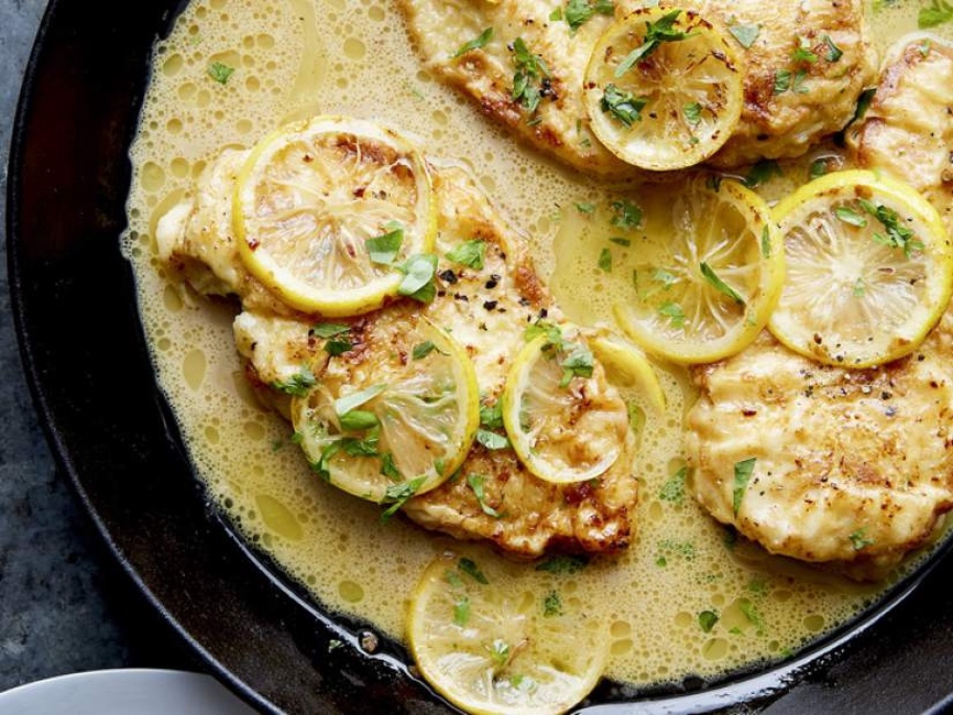 Order Chicken Francese food online from Big Mike's Pizza store, Morganville on bringmethat.com