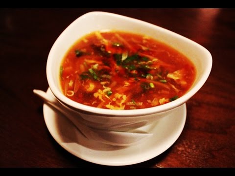 Order Hot and Sour Soup - Veg  16oz food online from Chef of India store, Jersey City on bringmethat.com
