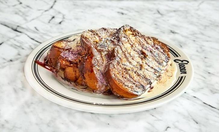 Order Black & White French Toast food online from Eleven City Diner store, Chicago on bringmethat.com