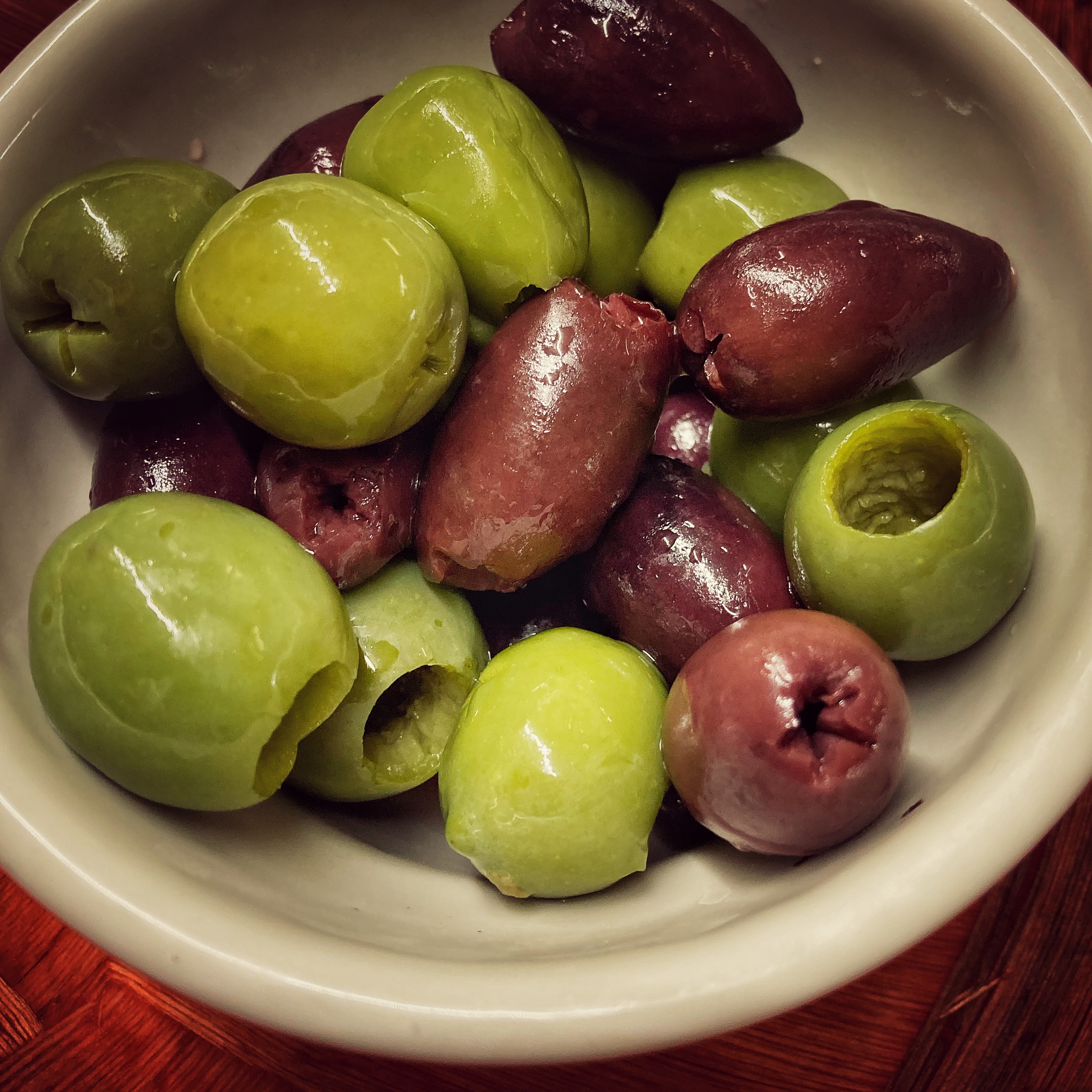 Order Bowl of Olives food online from Lulu Downstairs store, Manitou Springs on bringmethat.com