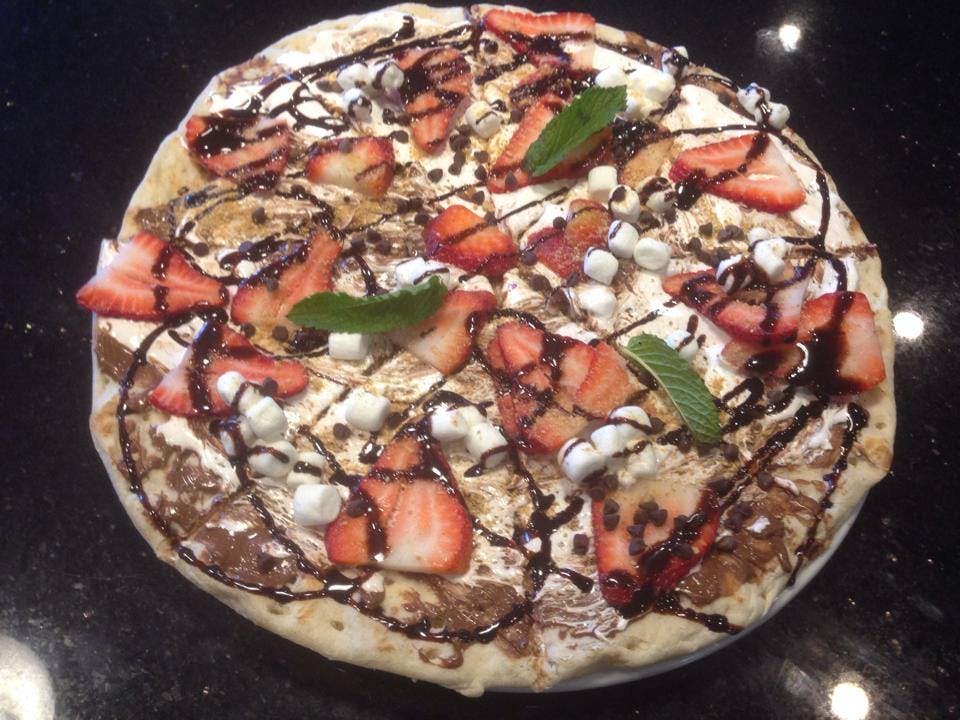 Order The S'mores Pizza - 10" food online from The Godfather Of Parsippany store, Parsippany Troy Hills on bringmethat.com