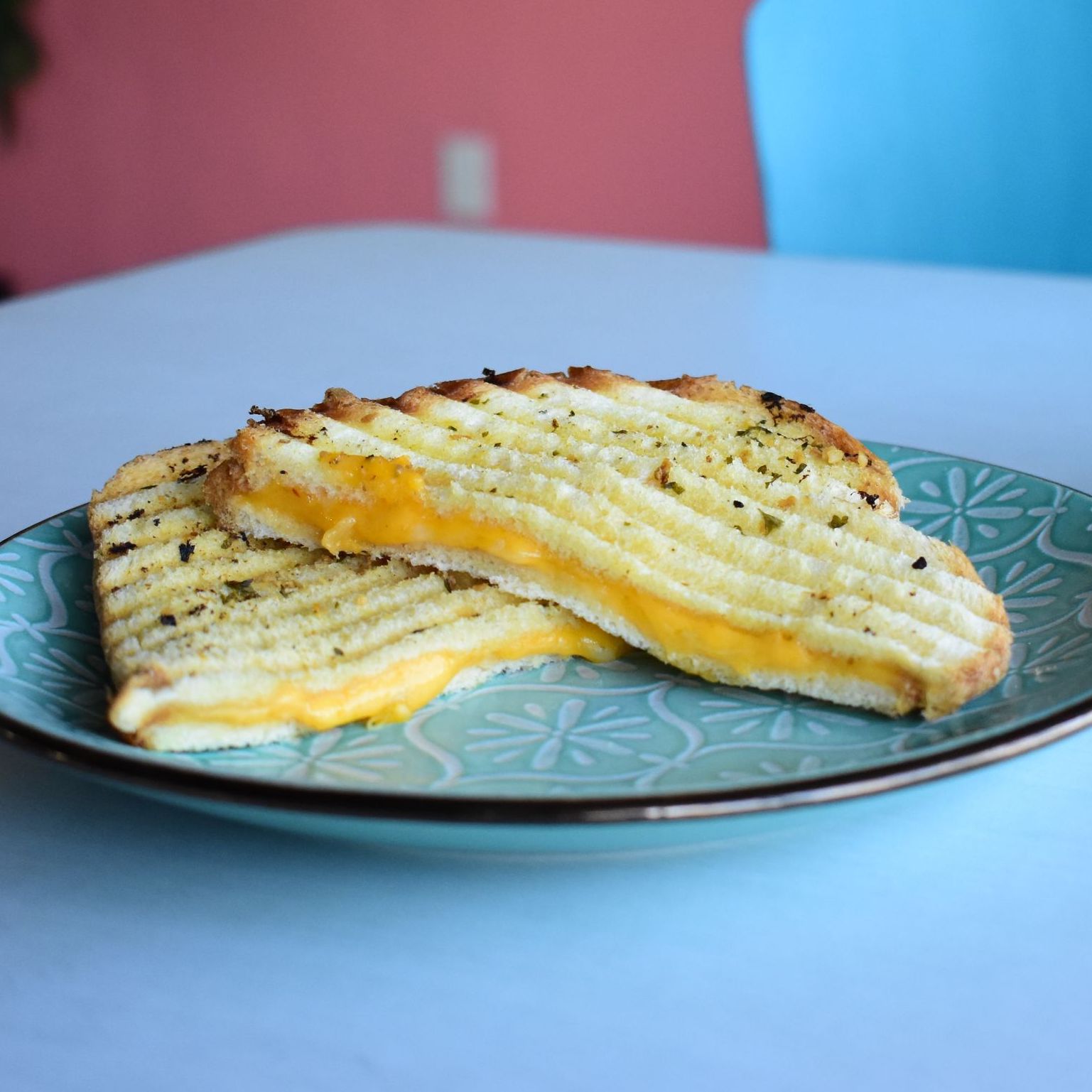 Order Pesto Grilled Cheese Panini food online from Carmel Cafe store, Brea on bringmethat.com