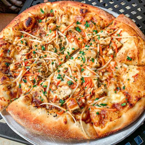 Order Thai Chicken Pizza food online from Blue Moon Pizza store, Smyrna on bringmethat.com