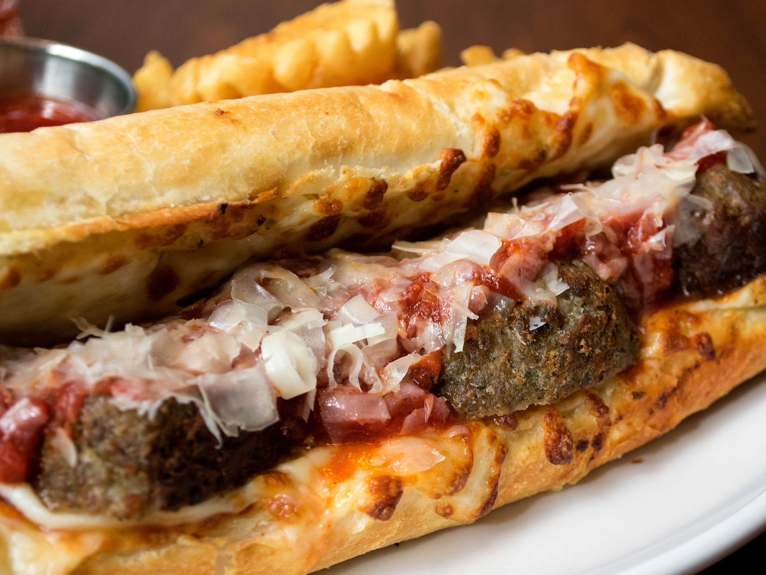 Order Italian Meatball Sub food online from Nancy Pizza store, Roswell on bringmethat.com