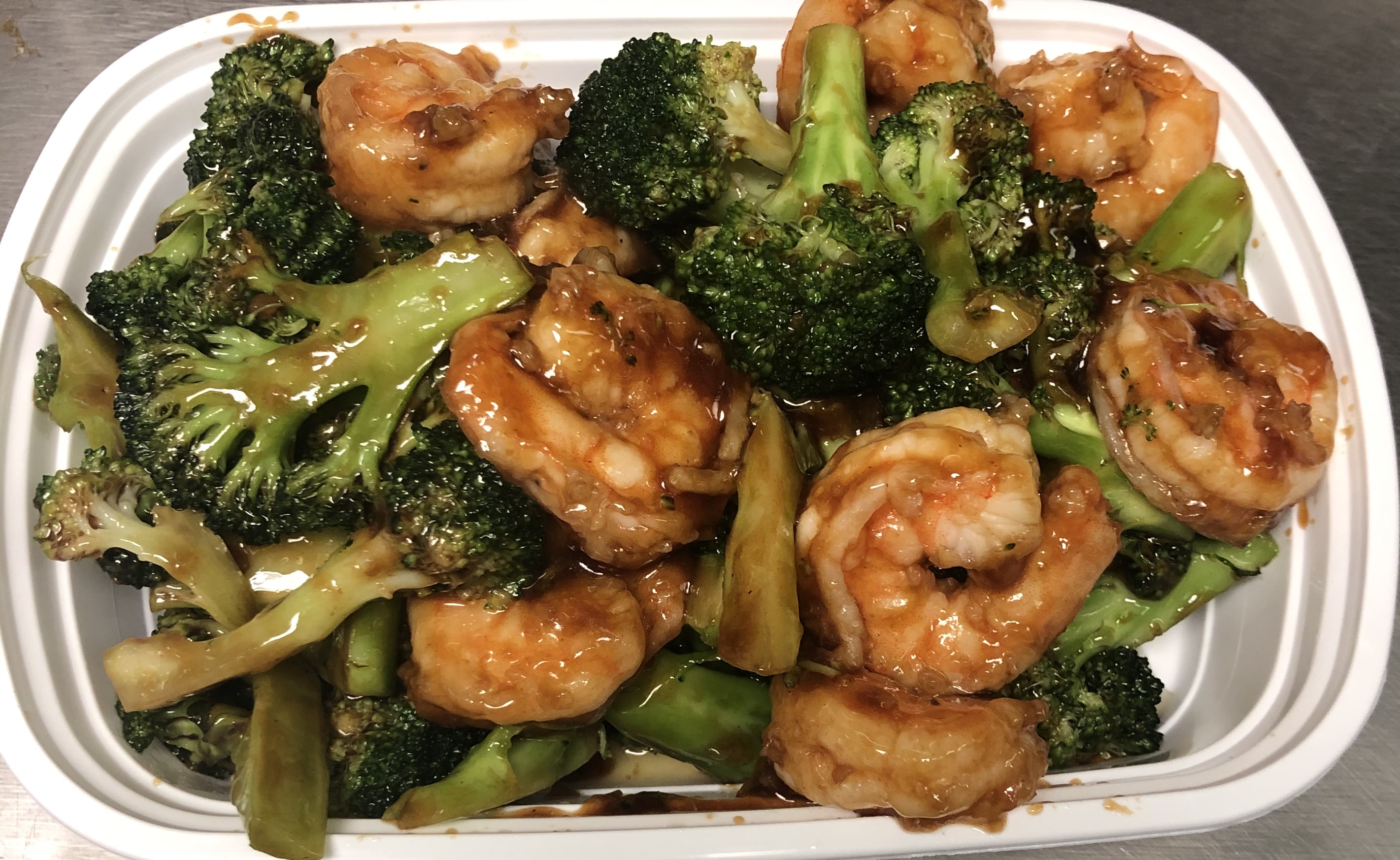 Order 75. Shrimp with Broccoli food online from China Star store, Dunbar on bringmethat.com