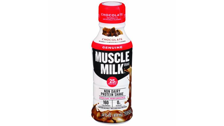 Order Muscle Milk Chocolate Protein Nutrition Shake food online from Aldan Sunoco store, Aldan on bringmethat.com