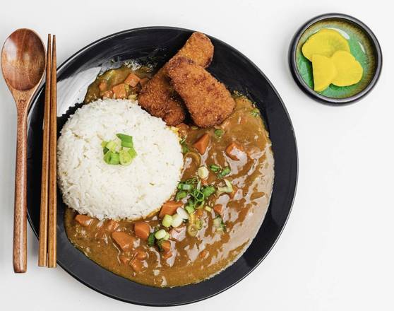 Order Crispy Fish Curry  food online from Izaka Donburi store, Falls Church on bringmethat.com