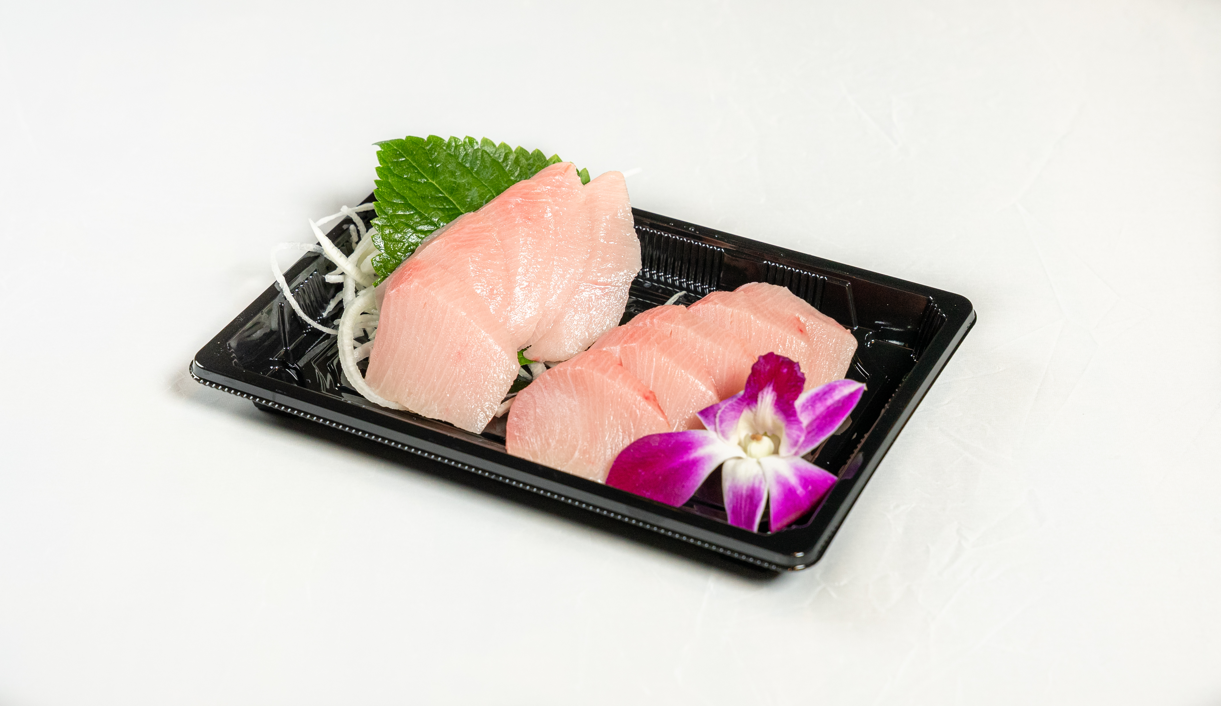 Order Hamachi Sashimi (10pcs) food online from Sushi & More store, Alameda on bringmethat.com