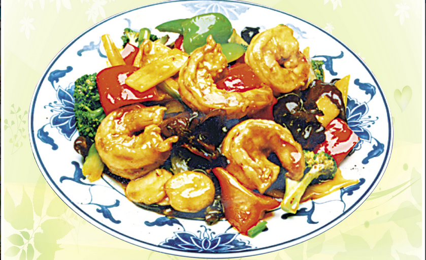 Order Shrimp with Garlic Sauce food online from Gourmet Chinese Restaurant store, Ridgeland on bringmethat.com