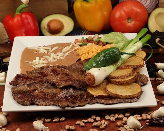 Order Carne Asada food online from La Choza Mexican & Seafood Restaurant store, City of Industry on bringmethat.com