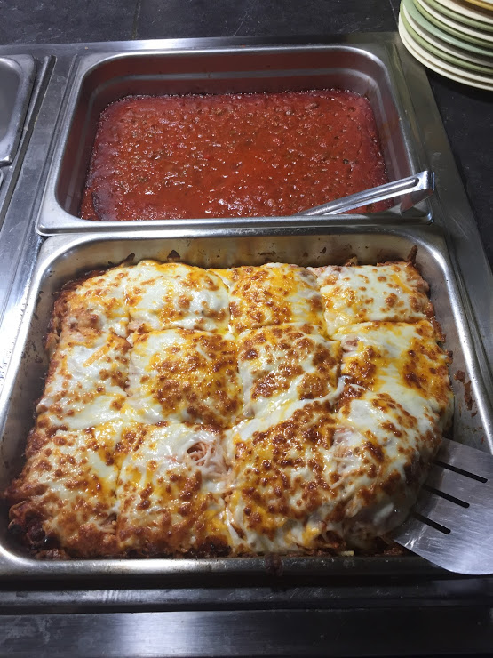 Order Baked Spaghetti with Meat Sauce food online from In Out Pizza store, Morristown on bringmethat.com