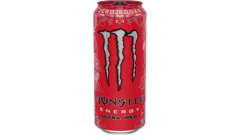 Order Monster Energy Drink Ultra Zero Red food online from Exxon Constant Friendship store, Abingdon on bringmethat.com