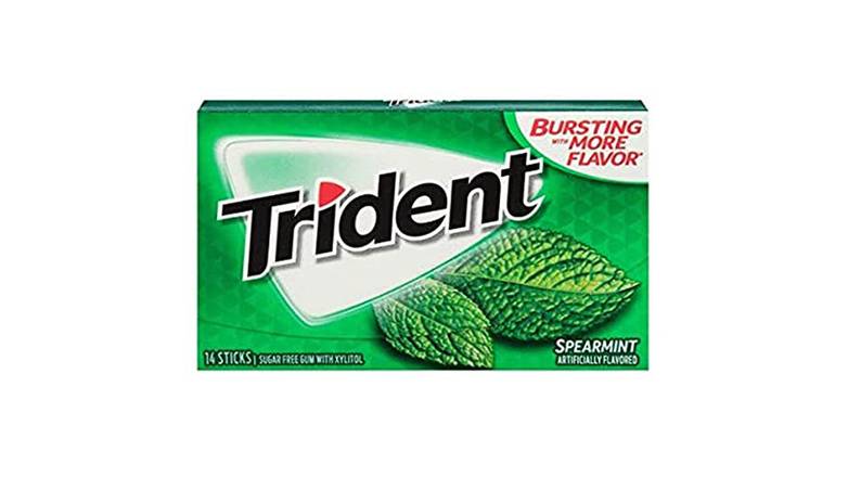 Order Trident spearmint sugar free gum- 14 sticks food online from Exxon Constant Friendship store, Abingdon on bringmethat.com