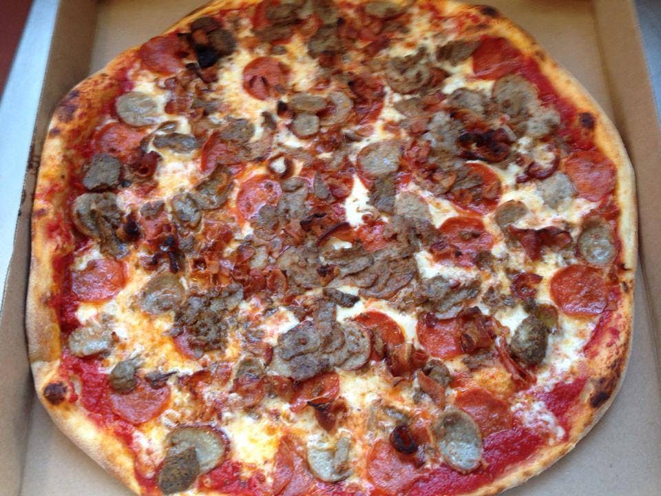 Order Meat Lover's Pizza - 16" (8 Slices) food online from Algieri's Pizza Restaurant store, Belleville on bringmethat.com